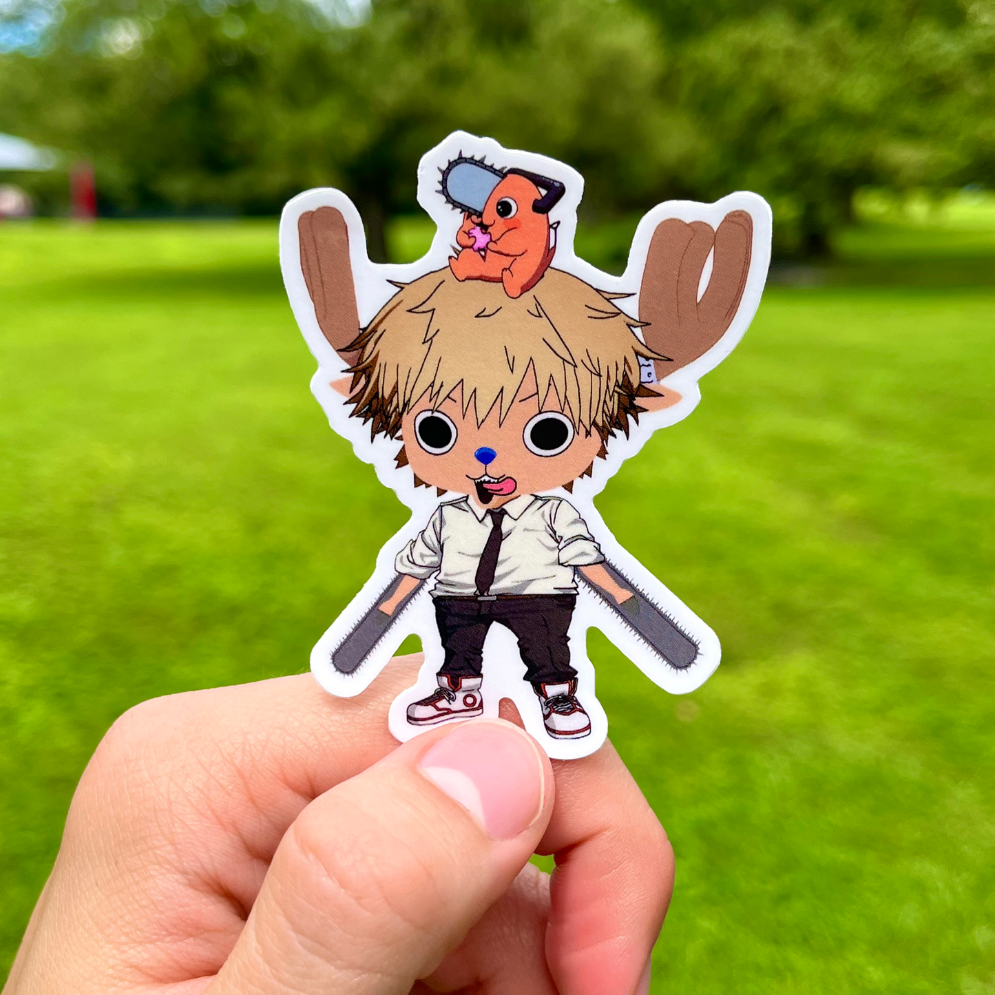 Chopper x Chainsawman Sticker