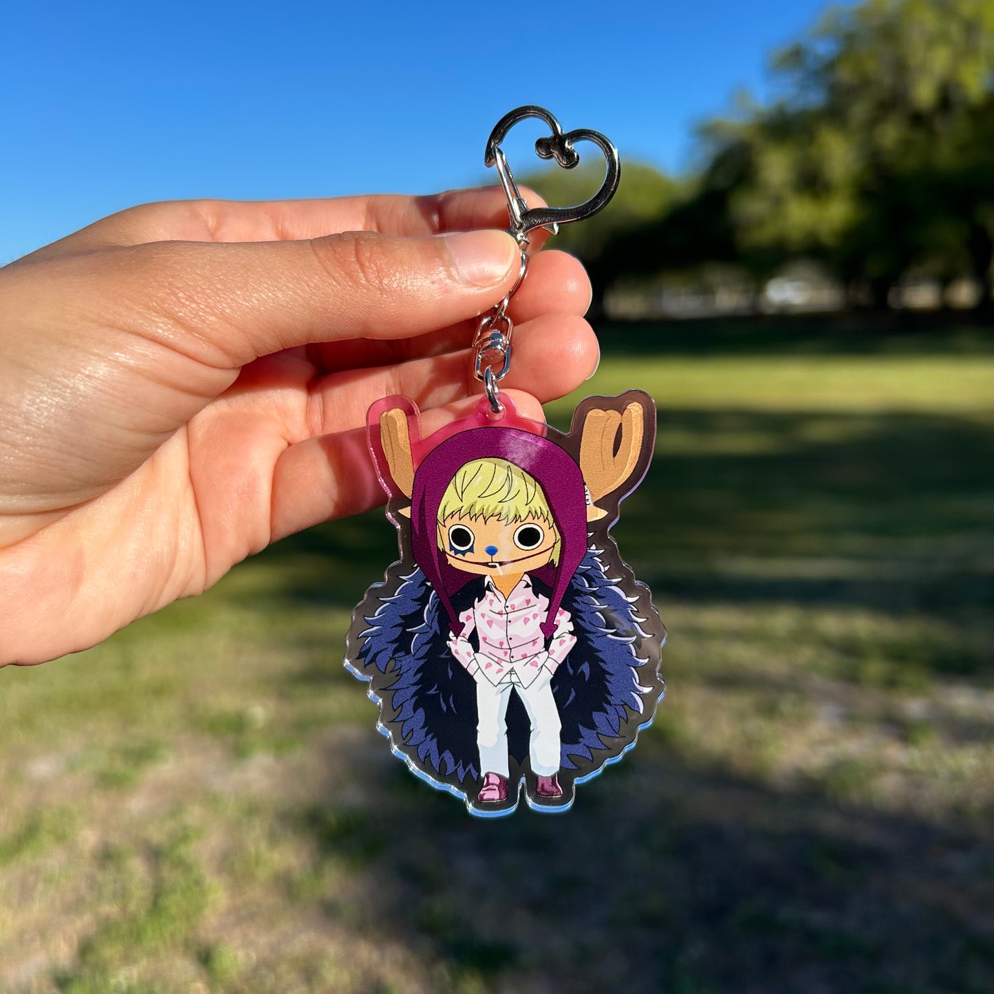 PRE-ORDER CORAZÓN X CHOPPER KEYCHAIN