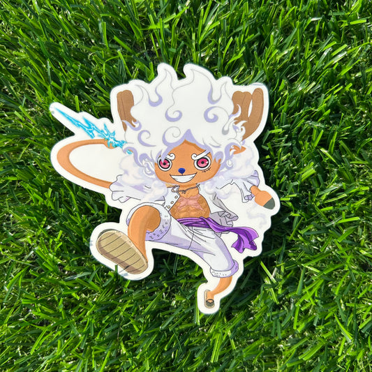 GEAR 5 CHOPPUFY STICKER